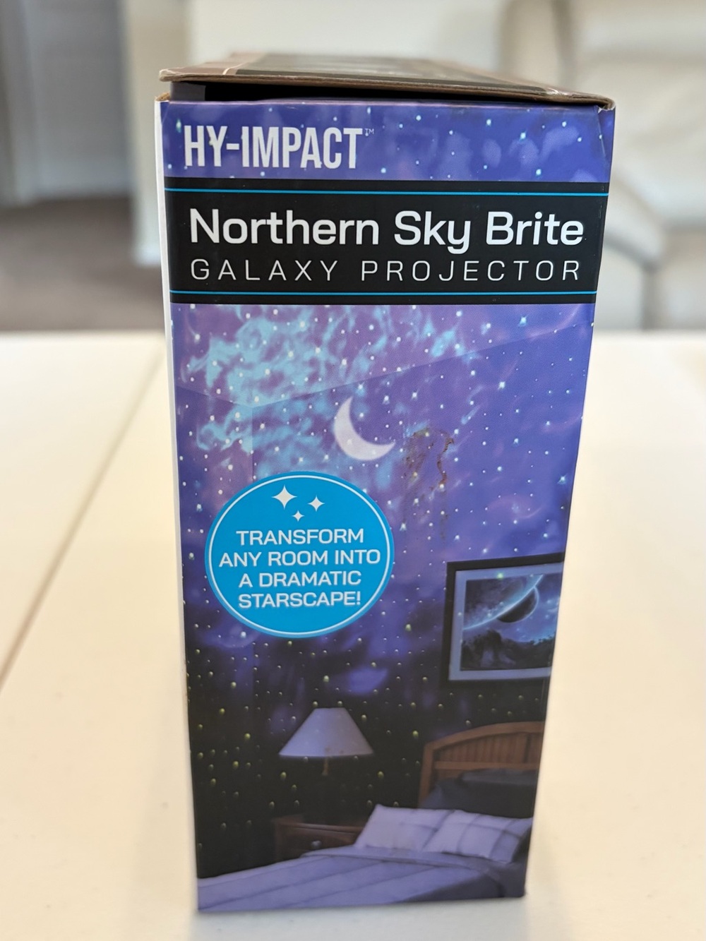 HY-IMPACT Northern Sky Brite Galaxy Projector – New In Box . - Picture 3 of 6